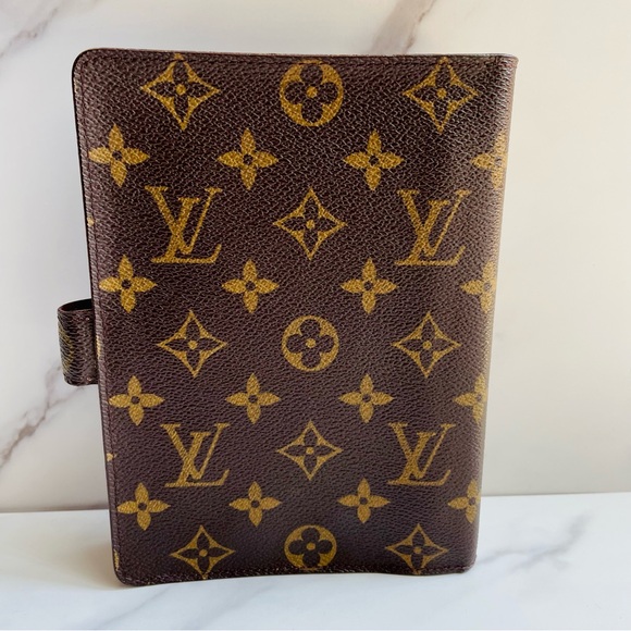 Louis Vuitton Brown Monogram Medium MM Ring Agenda - Picture 7 of 12